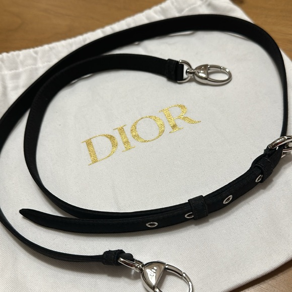 Mini Lady Dior Bag Black Strass Cannage Satin - Picture 6 of 6